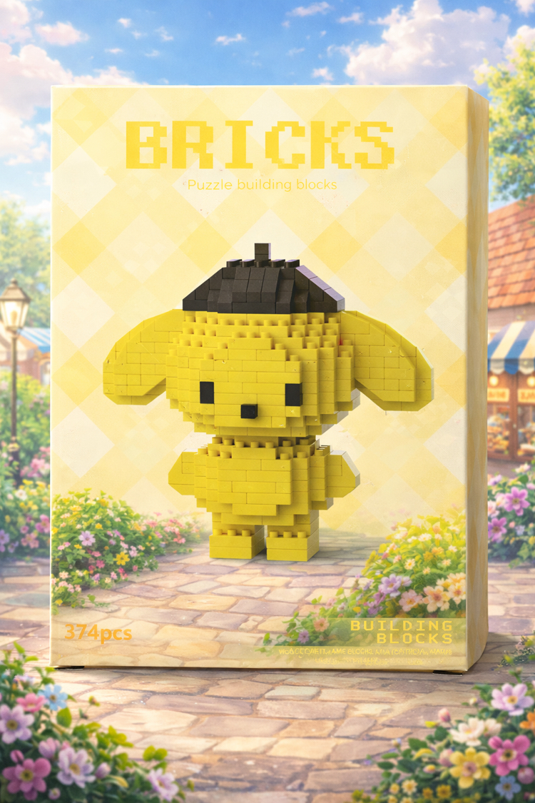 Büyük Boy Pompompurin Bricks