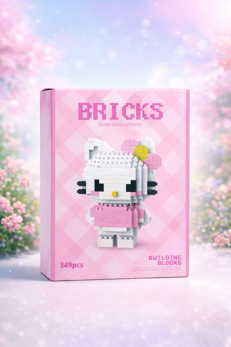 Büyük Boy Hello Kitty Bricks - 2