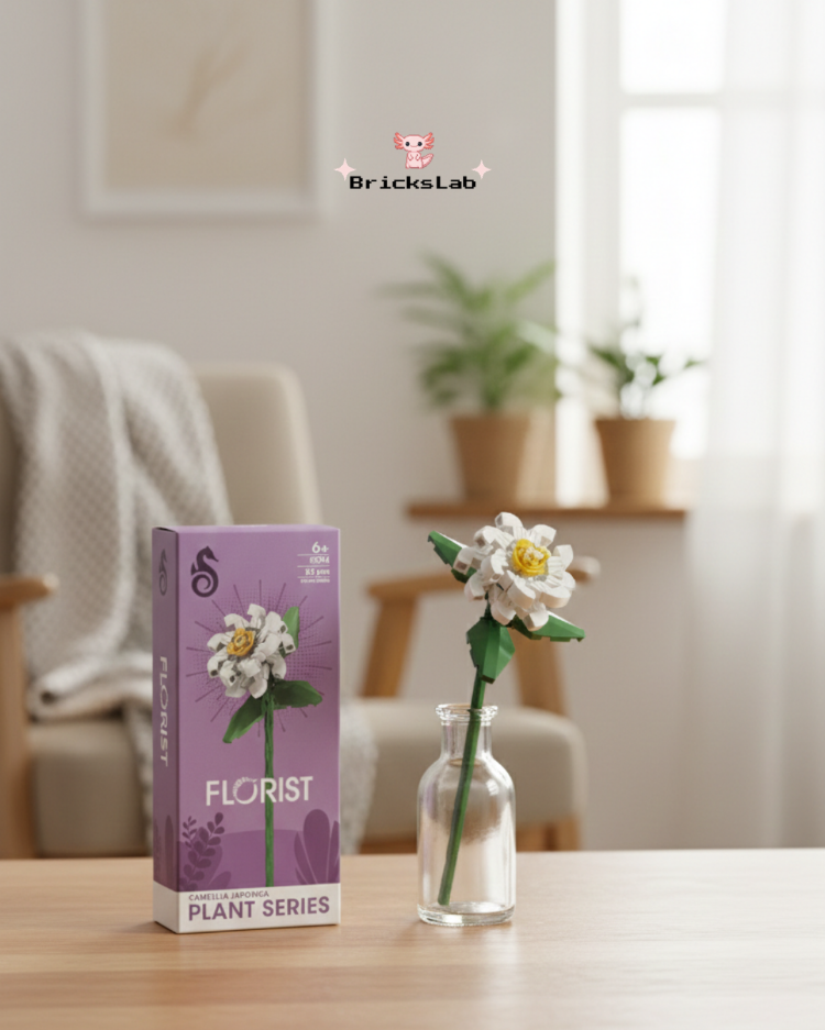 Brick Çiçek Camellia – Zamansız Aşk Çiçeği