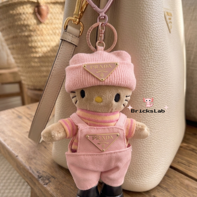 Hello Kitty Peluş Anahtarlık – Pink Couture