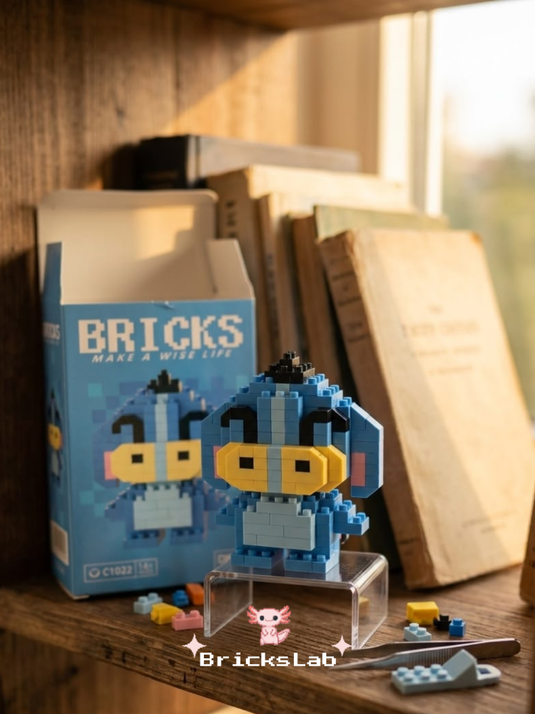 Winnie The Pooh Eeyore Mini Bricks Blok Yapım Seti