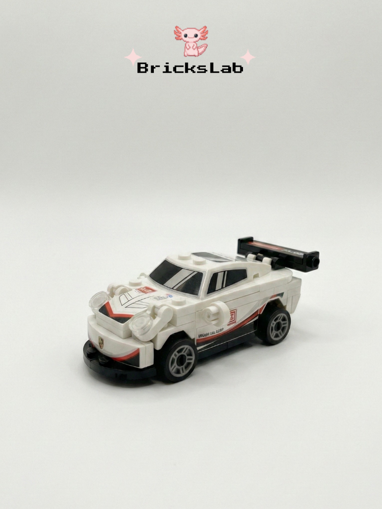 Mini Lego Çek-Bırak Spor Araba Yapım Seti