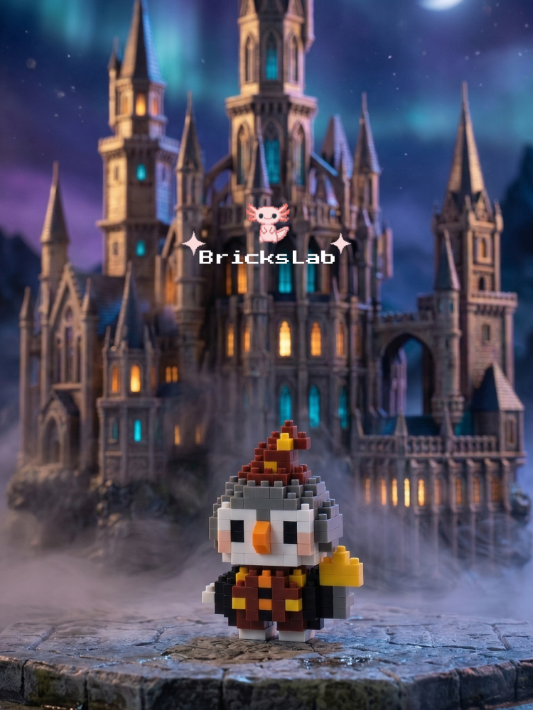 Harry Potter Baykuş Figür Mini Bricks Hedwig