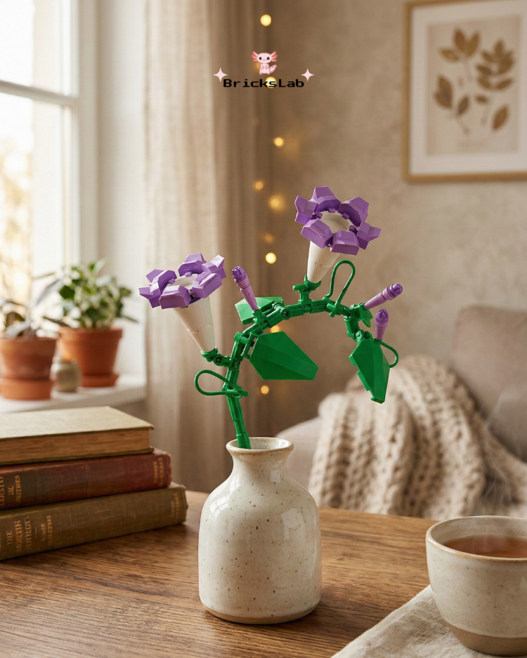 Brick Çiçek Ipomoea Nil – Lila Bahar Dalı