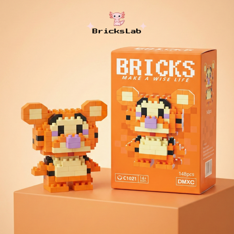 Tiger (Winnie the Pooh)- Mini Bricks Karakter Figürü