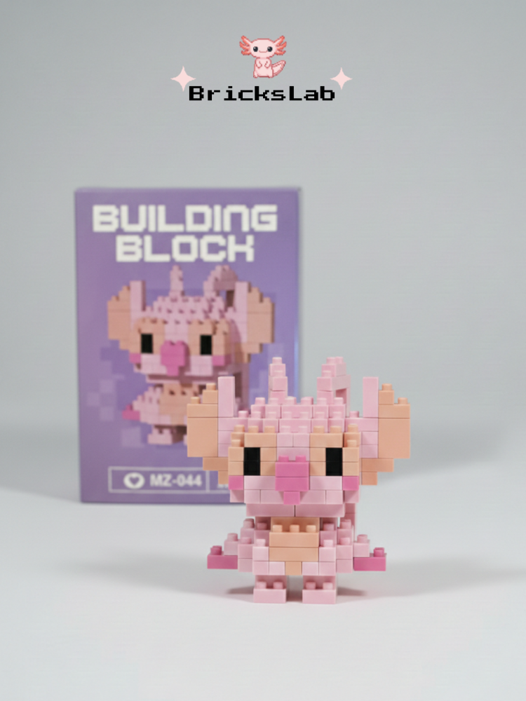 Mini Angel Stitch Figür 3D Puzzle – Mini Yapı Oyuncağı