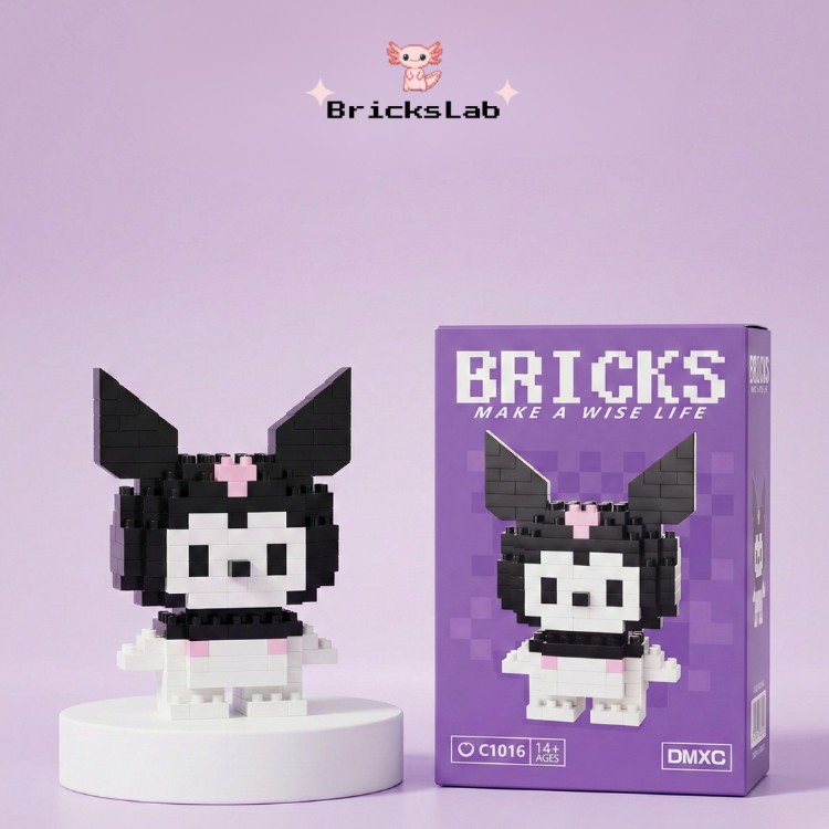 Kuromi Mini Bricks Figür