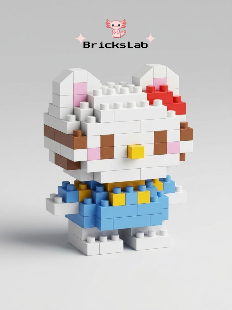 Hello Kitty Mini Bricks Figür – Mavi