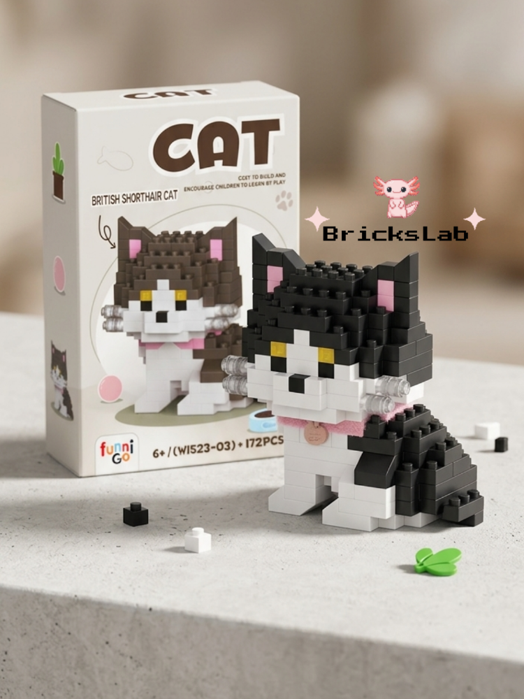 Smokin Kedi Bricks Yapım Seti