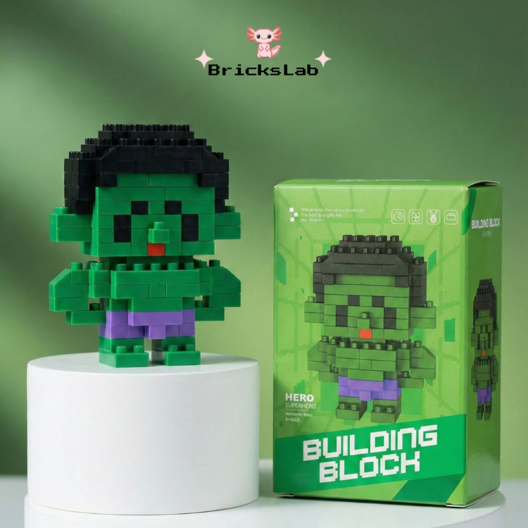 Hulk Mini Bricks Figür