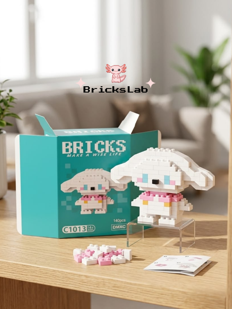 Cinnamoroll Mini Bricks Yapım Seti