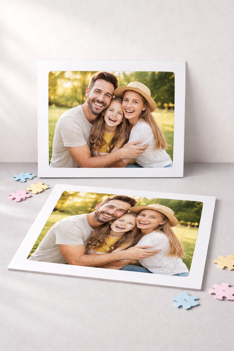 Kişiye Özel Fotoğraflı Puzzle