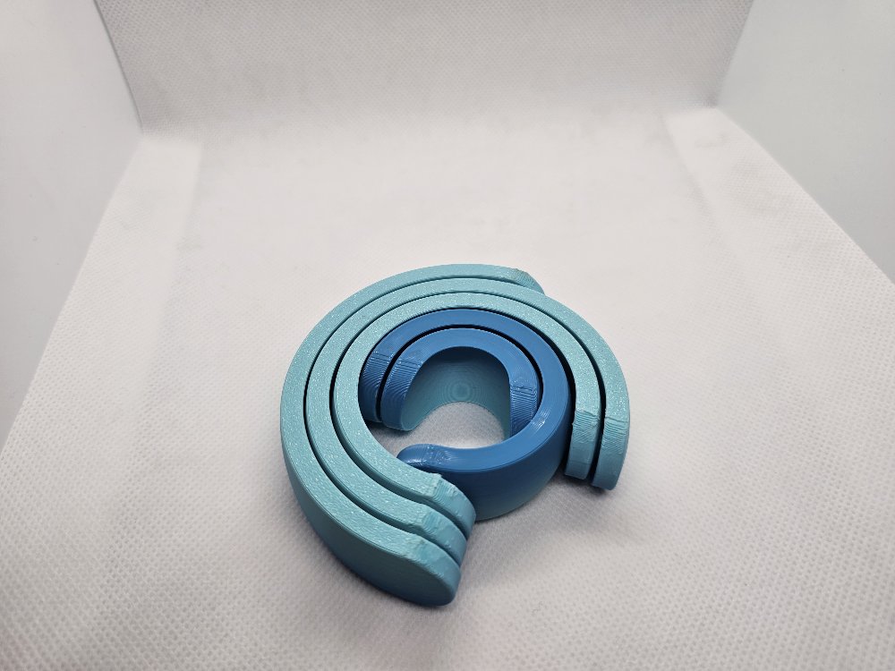 BrkArt ZenLoop Stres Giderici Fidget Oyuncak