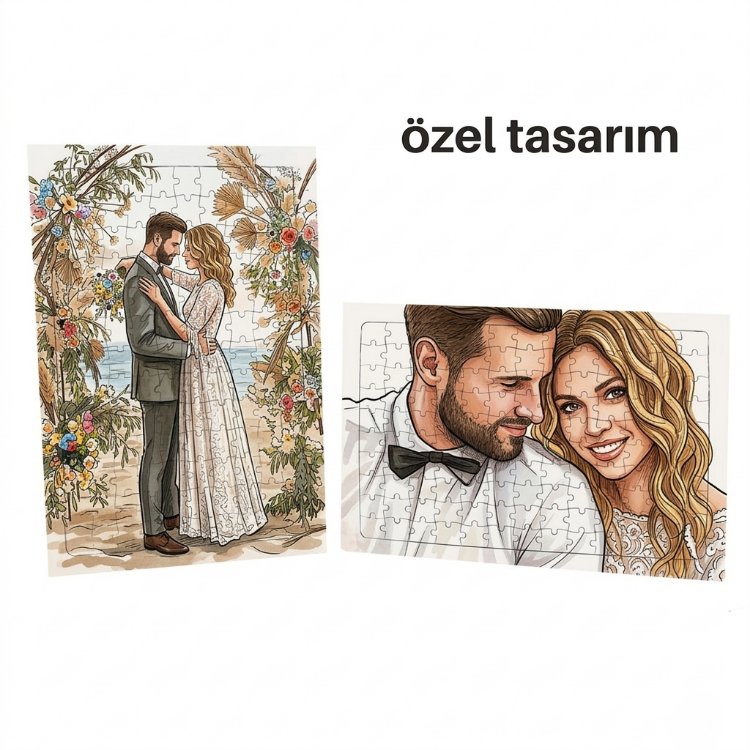 Kişiye Özel Fotoğraflı Puzzle