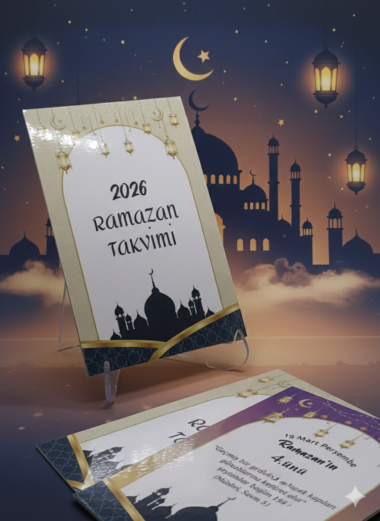 Ramazan Masaüstü Takvimi