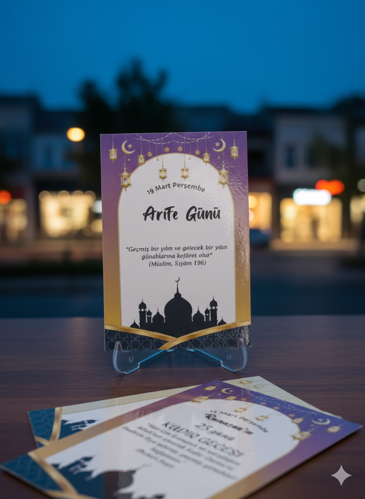 Ramazan Masaüstü Takvimi