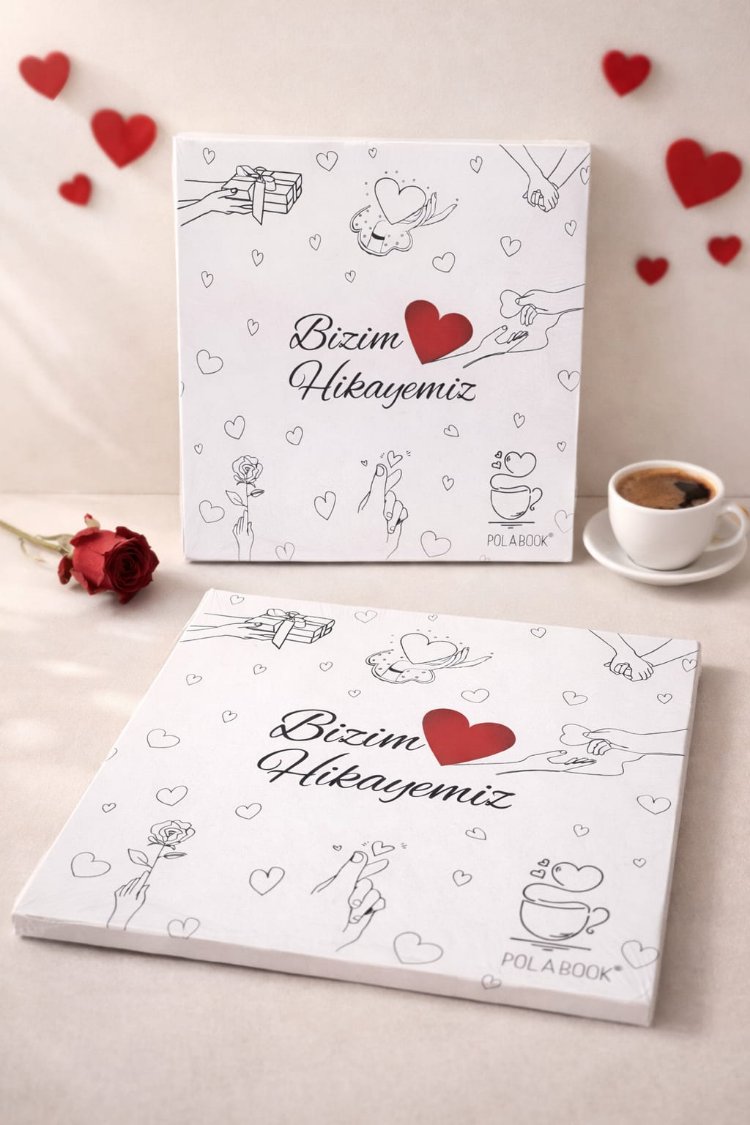 Polabook Anı Defteri – Fotoğraf + Sticker +Beyaz Kalem Hediyeli!