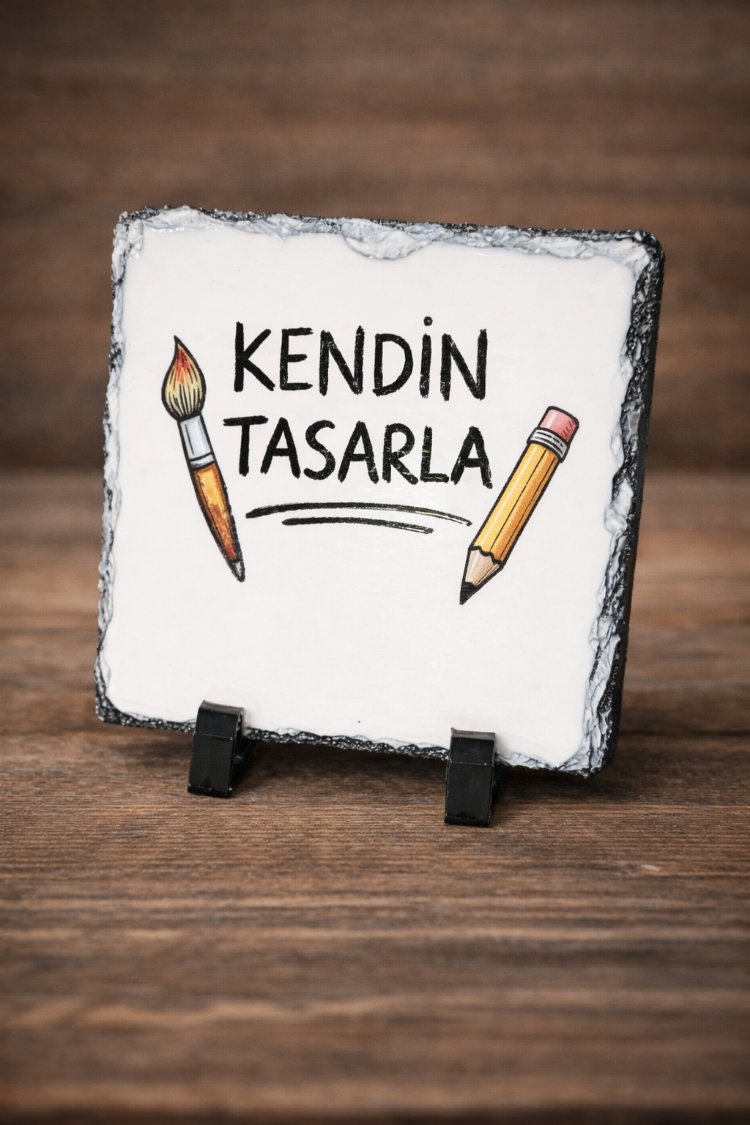 Doğal Taş Dekor  Kişiye Özel Baski