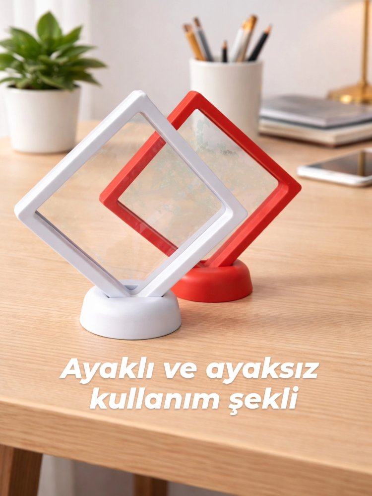 Dekoratif 3D Yüzen Çerçeve