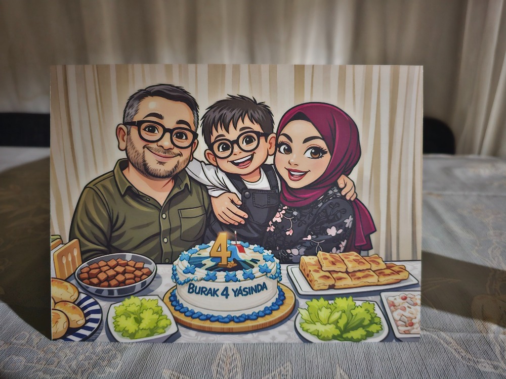 Kişiye Özel Alüminyum Tablo