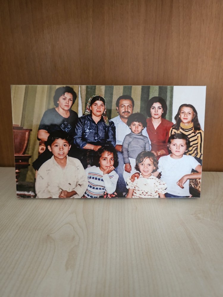 Kişiye Özel Nostaljik Aile Tablosu