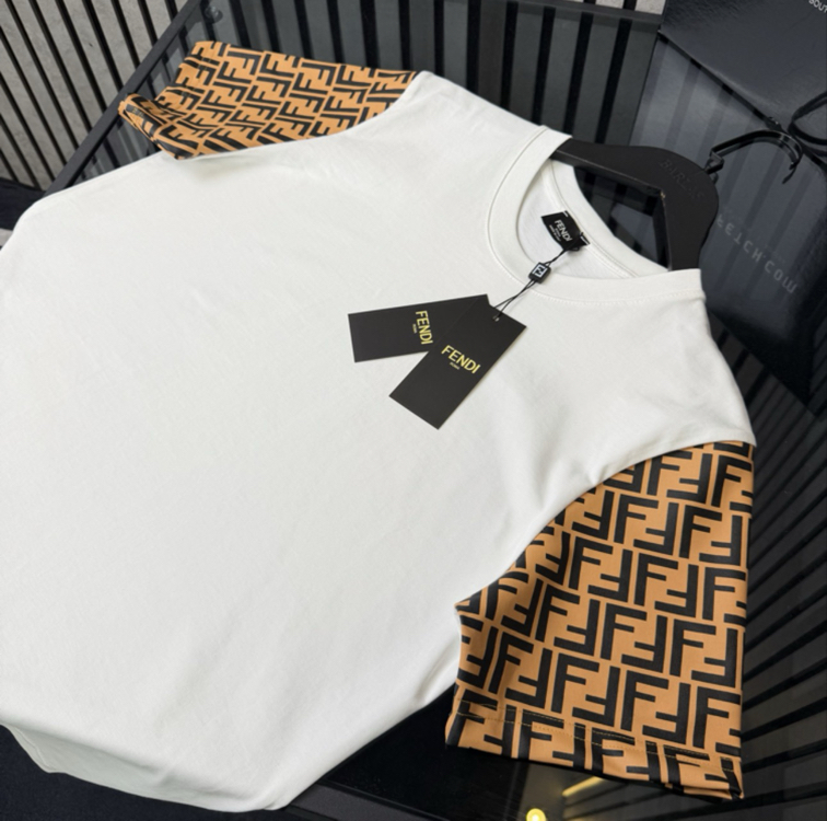 FENDİ KOL DETAY PREMİUM T-SHIRT