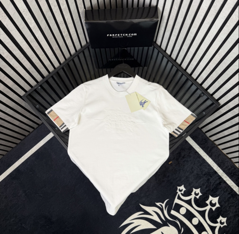 BURBERRY KOL DETAY PREMİUM T-SHIRT