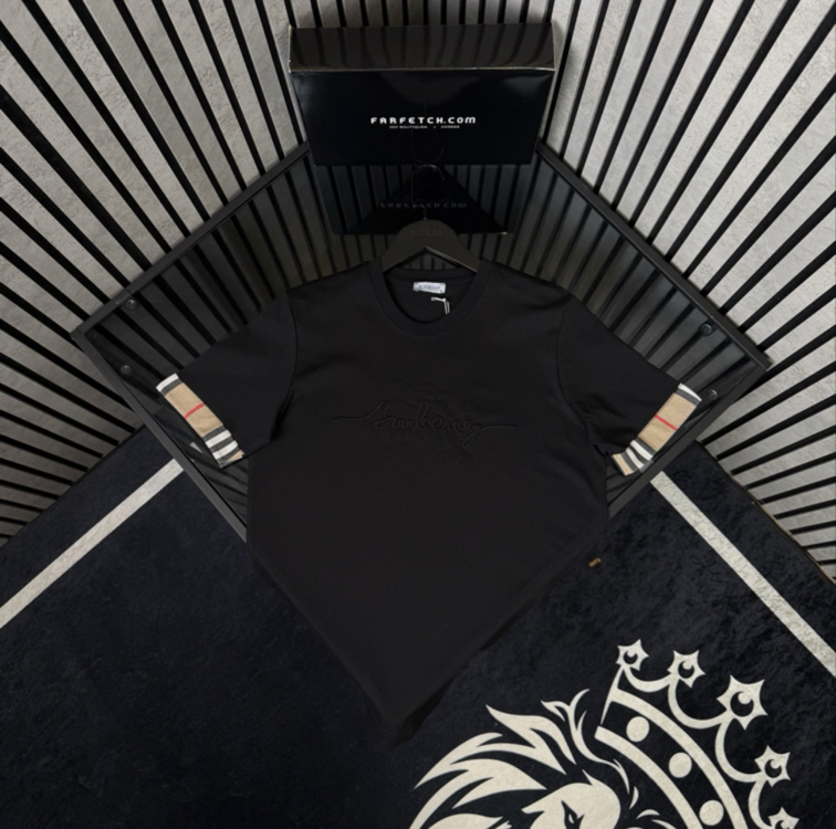 BURBERRY KOL DETAY PREMİUM T-SHIRT