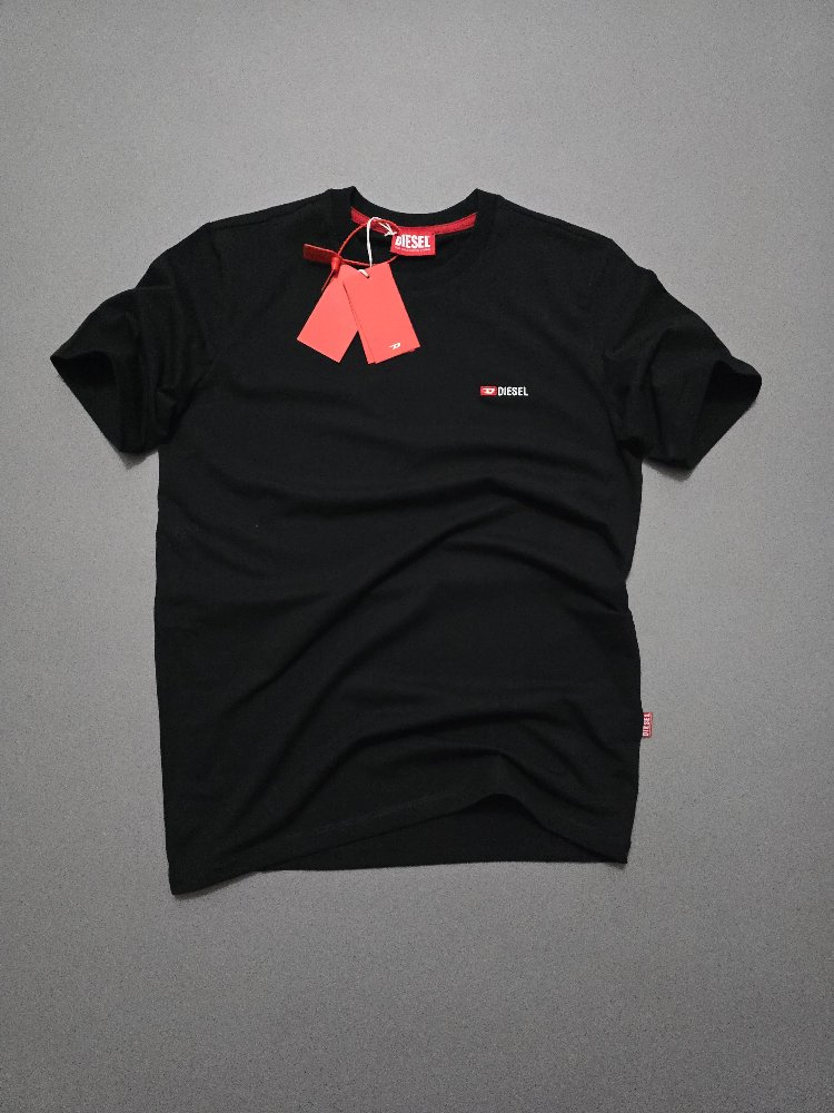 Erkek Normal Fit Tshirt Siyah 
