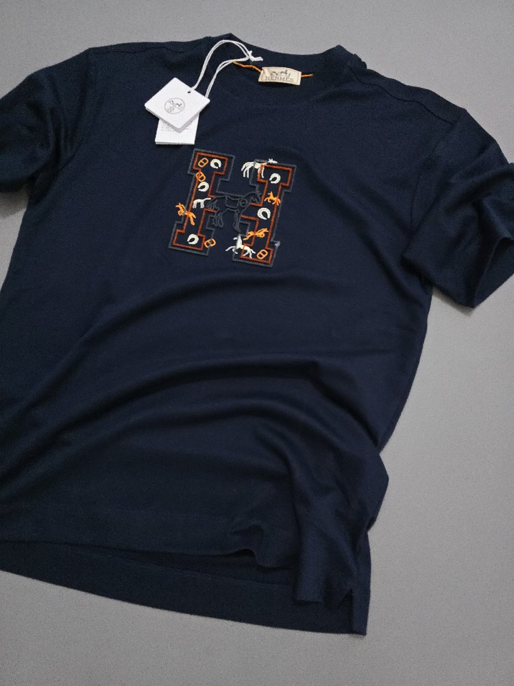 Erkek Normal Fit Tshirt Lacivert 