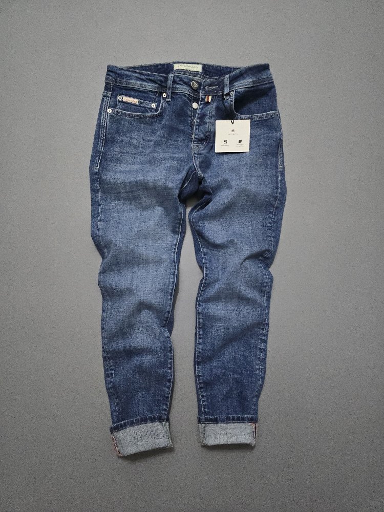 Erkek Slim Fit Kot Pantolon CKMJ