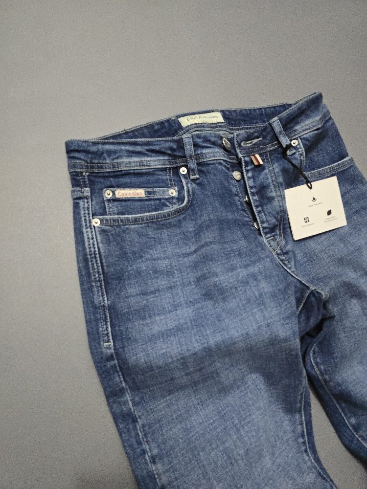 Erkek Slim Fit Kot Pantolon CKMJ