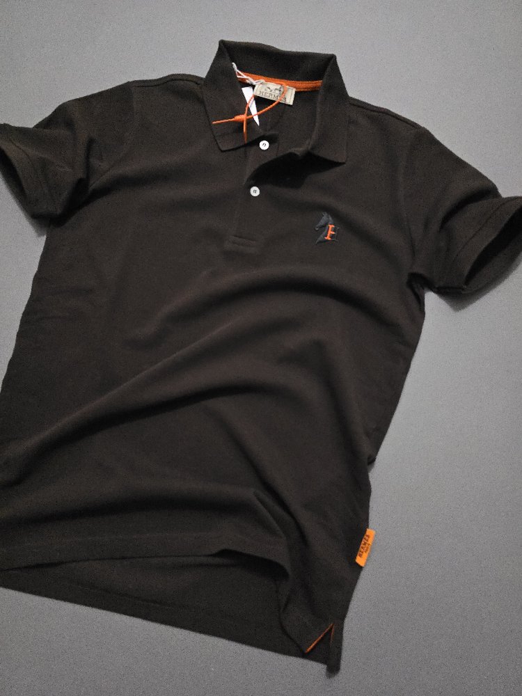 Erkek Normal Fit Tshirt Kahve