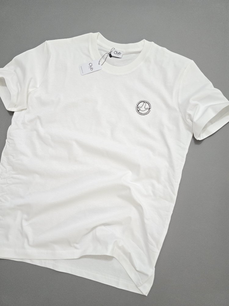 Erkek Normal Fit Tshirt Beyaz 