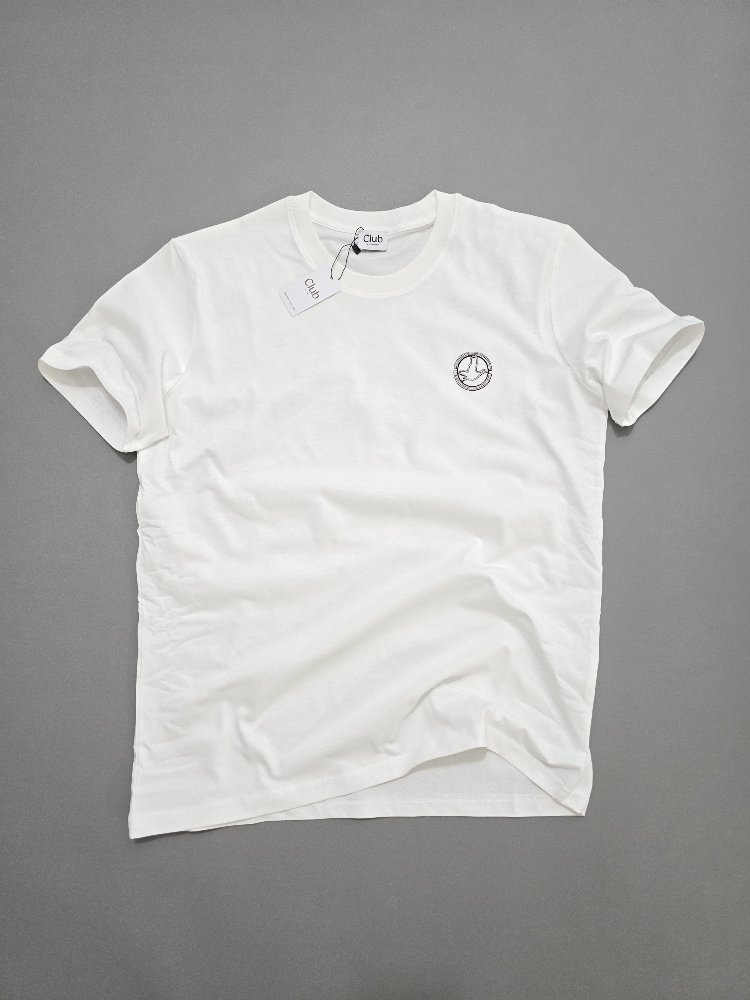 Erkek Normal Fit Tshirt Beyaz 