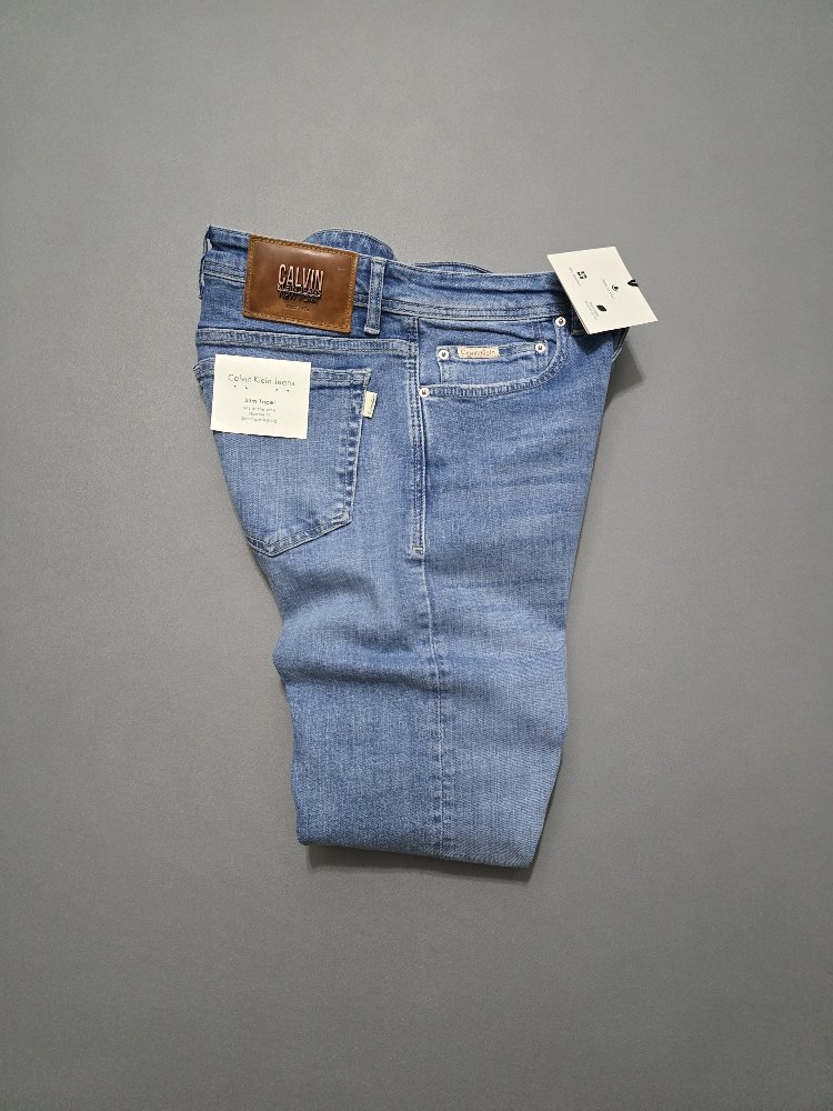 Erkek Slim Fit Kot Pantolon CKMAJ