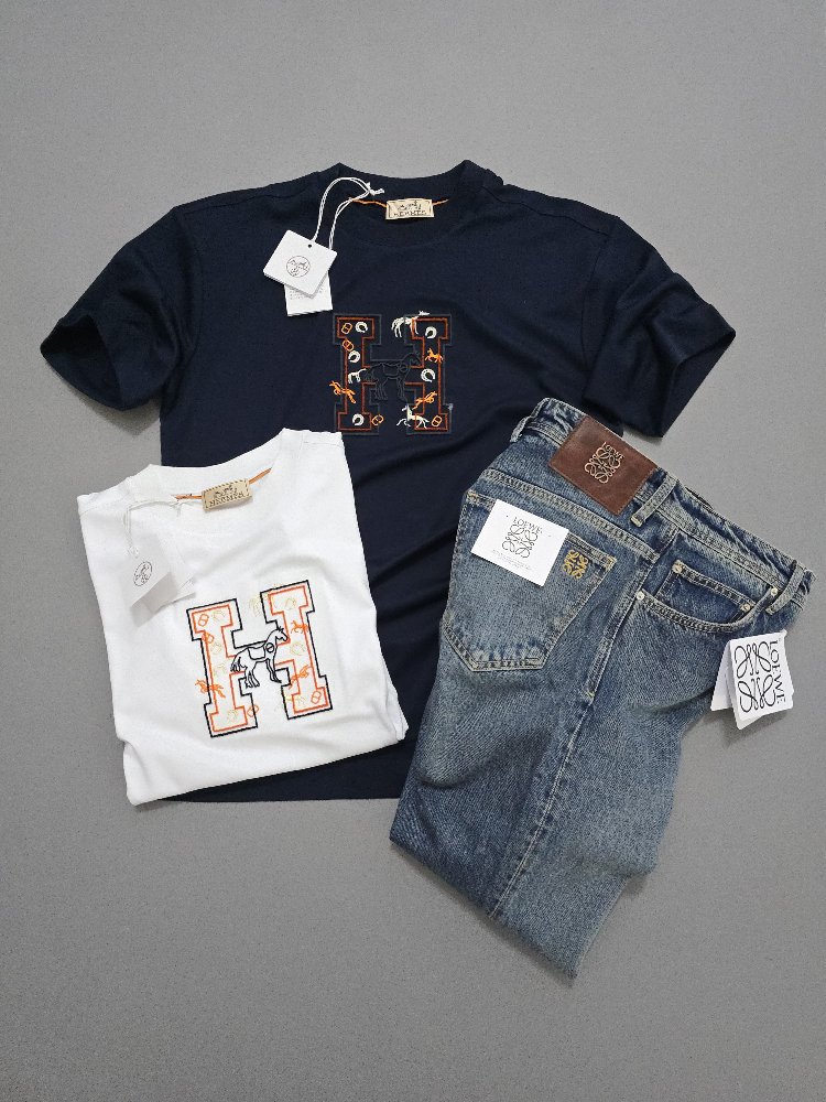 Erkek Normal Fit Tshirt Lacivert 