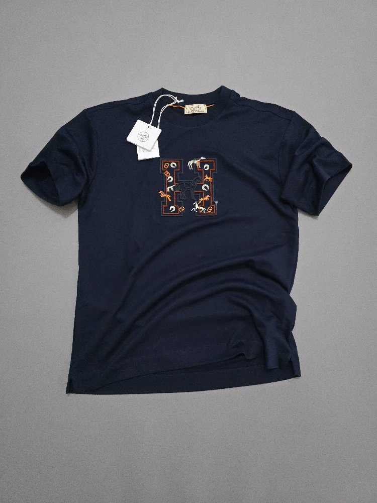 Erkek Normal Fit Tshirt Lacivert 
