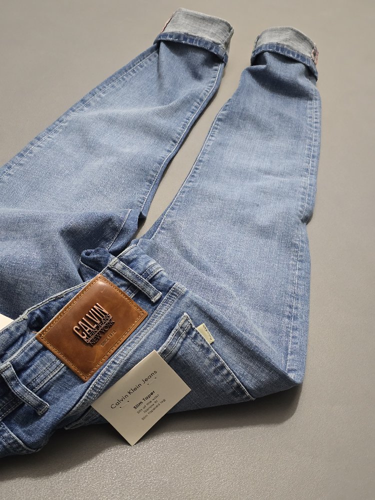Erkek Slim Fit Kot Pantolon CKMAJ