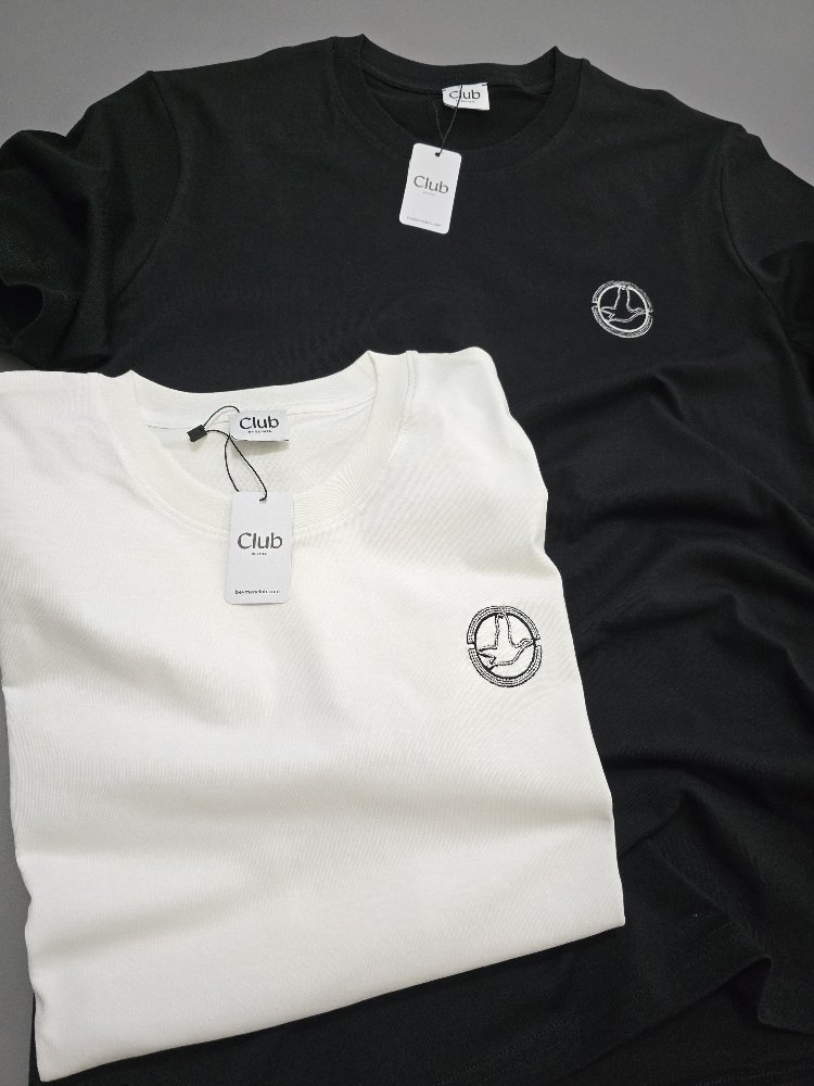 Erkek Normal Fit Tshirt Beyaz 