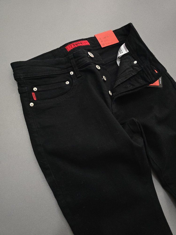 Erkek Slim Fit Kot Pantolon Siyah BSSJ