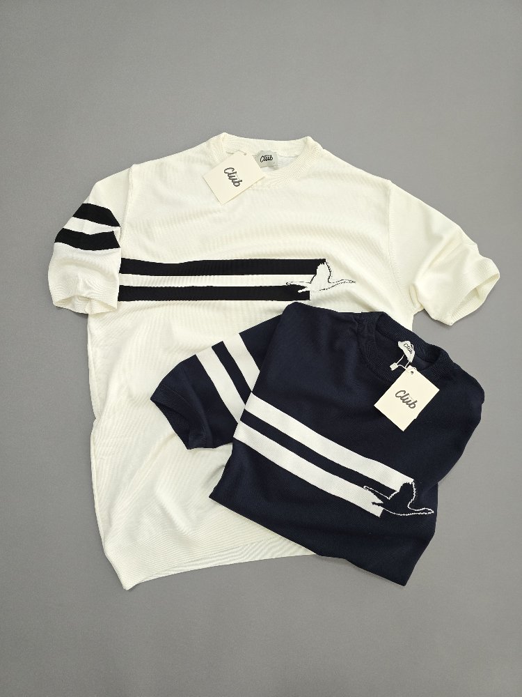 Erkek Normal Fit Triko Tshirt Beyaz 