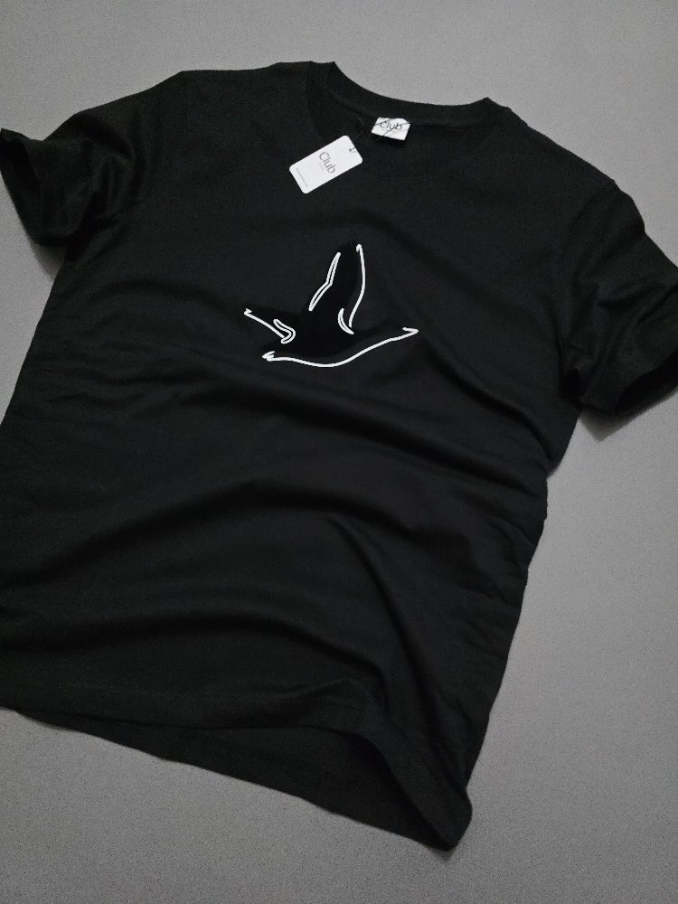 Erkek Normal Fit Tshirt Siyah