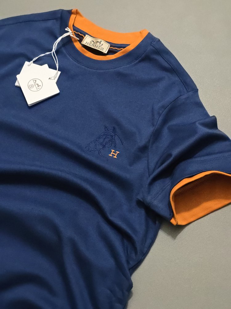 Erkek Normal Fit Tshirt Gece Mavisi