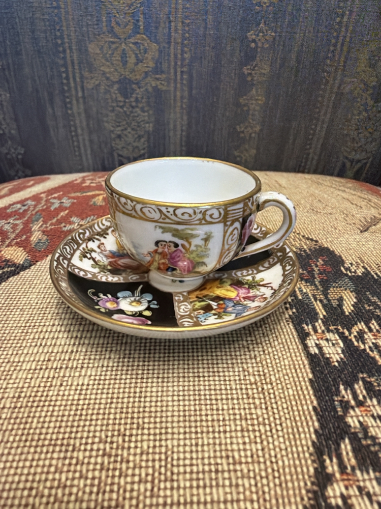 Dresden koleksiyon minyatür fincan