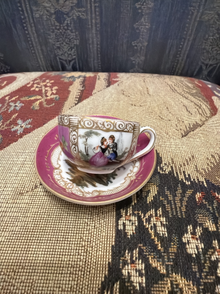 Meissen minyatür koleksiyon fincan