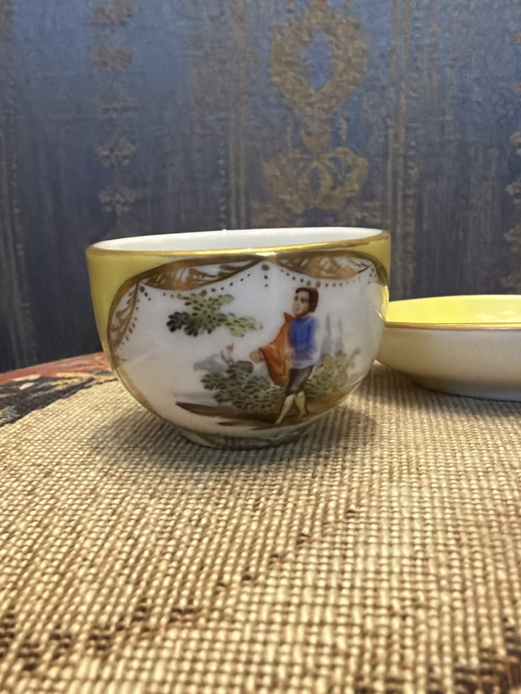 Meissen minyatür koleksiyon fincan