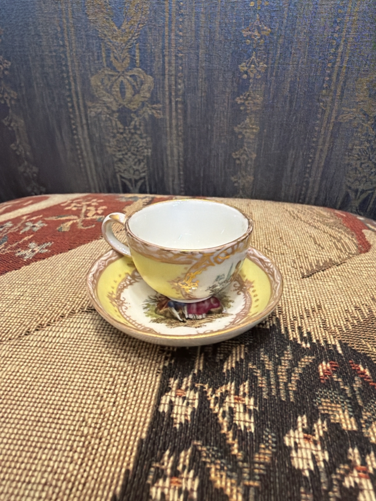 Meissen koleksiyonluk minyatür fincan