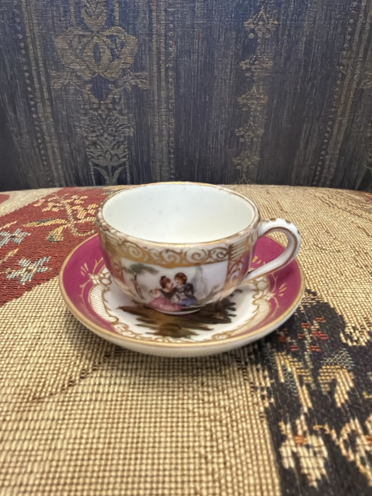 Meissen minyatür koleksiyon fincan