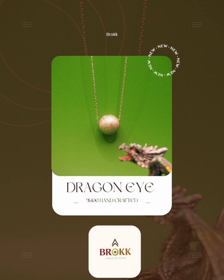 Dragon Eye Silver Necklace